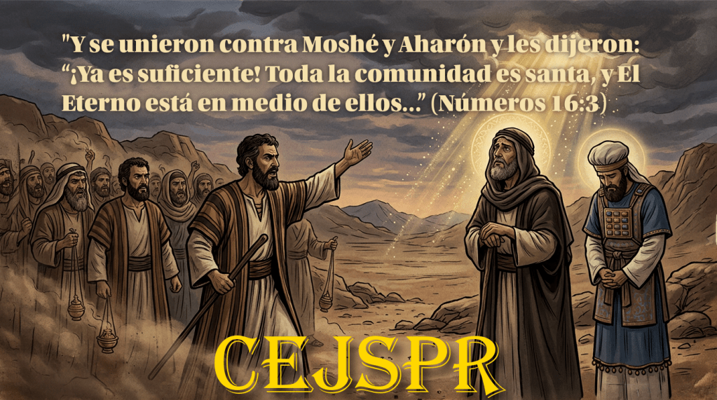 Algo para Pensar — Parashá Koraj (lunes, 15 junio&nbsp;2026)